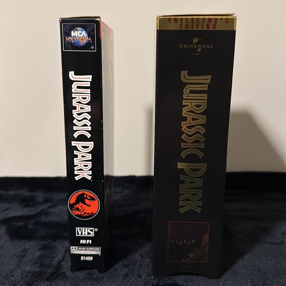Jurassic Park & Jurassic Park Collector’s Edition VHS Bundle - Picture 8 of 11